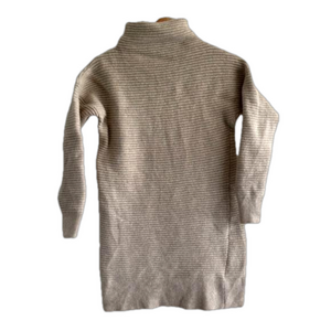 Women's Madewell Oatmeal Turtleneck Sweater Dress Size M
